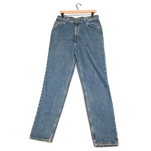 Vintage 90s Levis Orange Tab Womens 14 High Waist Mom Jeans Tapered 30x31 USA